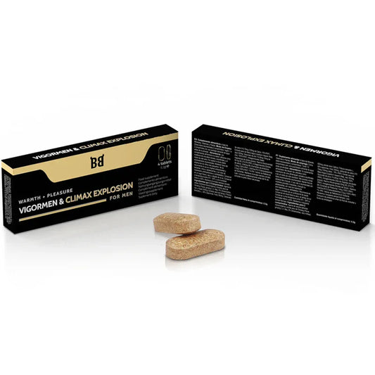 Black Bull – Explosion Vigormen & Climax Plus Grand Plaisir pour Hommes 4 Gélules