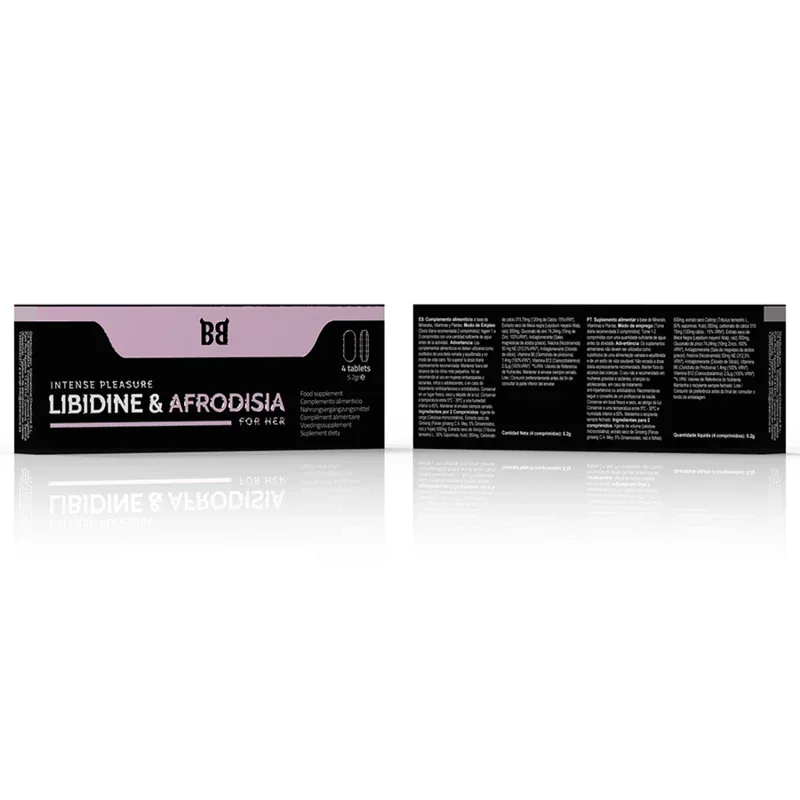 Black Bull – Libidine & Afrodisia Plaisir Intense pour Ses 4 Comprimes