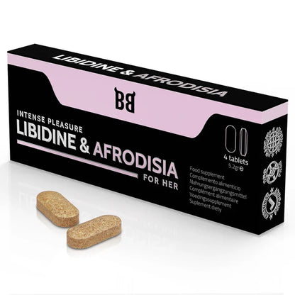 Black Bull – Libidine & Afrodisia Plaisir Intense pour Ses 4 Comprimes