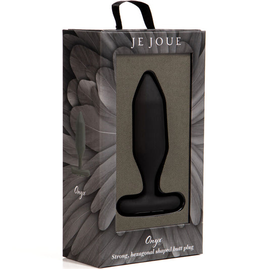 I PLAY - VIBRADOR ANAL PLUG DE ÓNIX NEGRO
