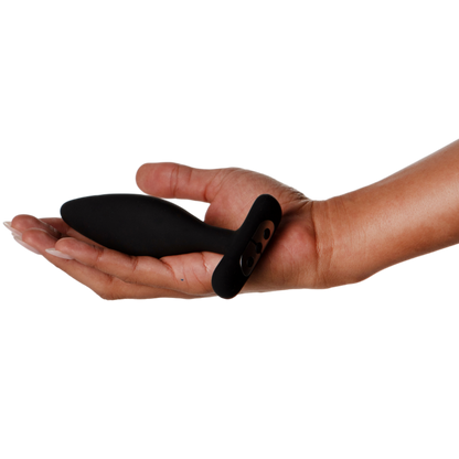 I PLAY - VESTA VIBRADOR PLUG ANAL NEGRO