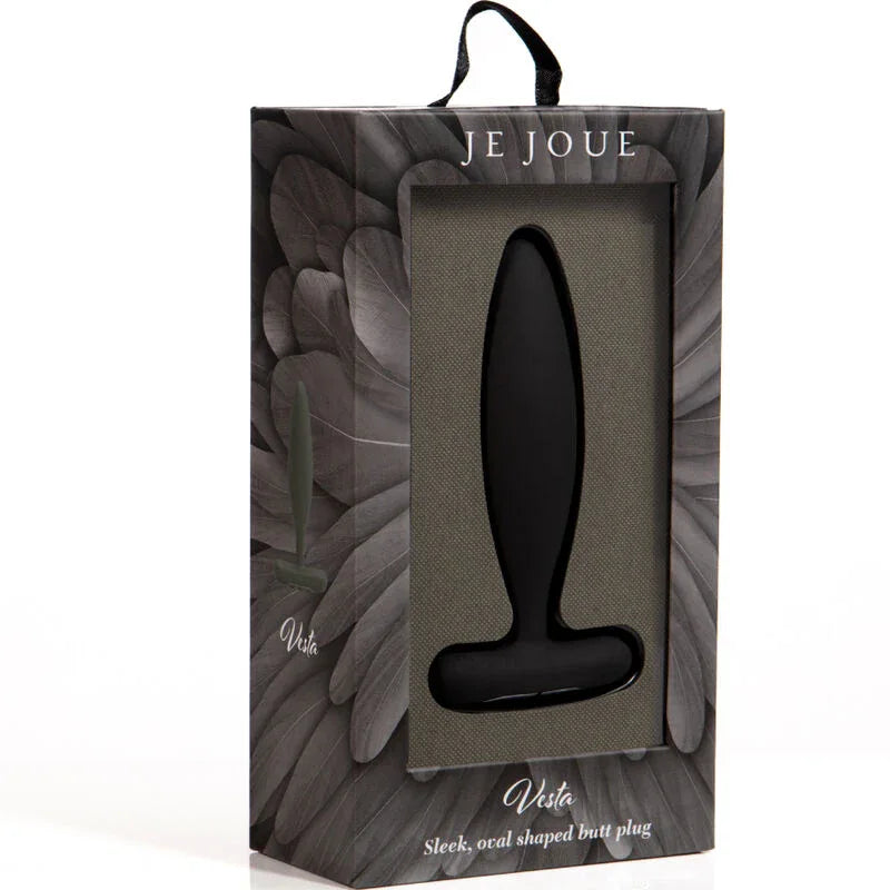 Je Joue – Vibrateur Vesta Plug Anal Noir