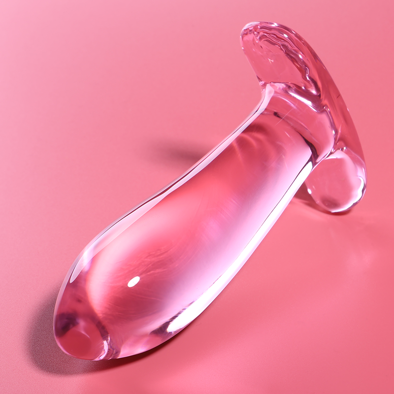 Plug anal modèle 5 verre borosilicate clair 12.5 cm -o- 3.5 cm – Nebula Series By Ibiza