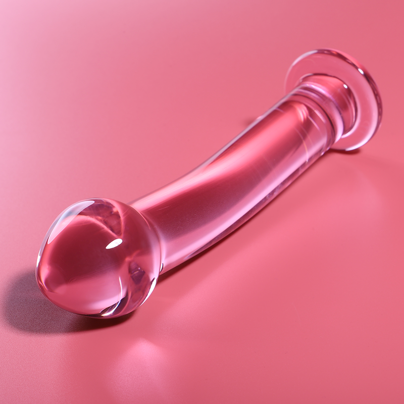 Modèle 11 gode en verre borosilicate clair 16 cm -o- 3 cm – Nebula Series By Ibiza