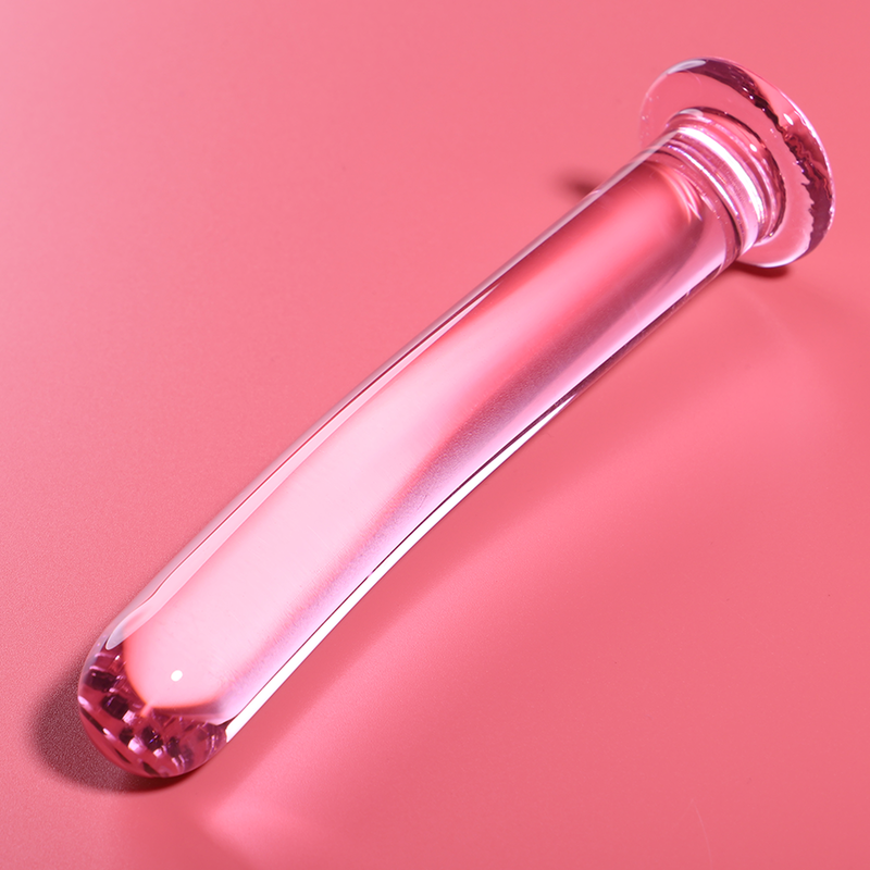 Modèle 17 gode en verre borosilicate clair 18.5 cm -o- 3 cm – Nebula Series By Ibiza