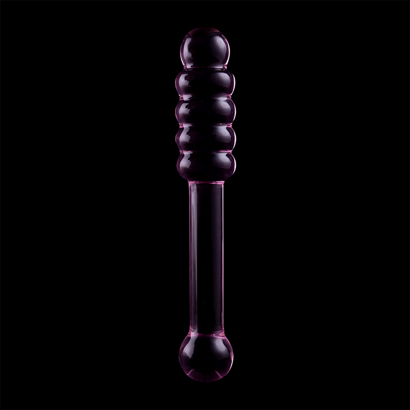 Modèle 20 gode en verre borosilicate clair 20.5 cm -o- 3 cm – Nebula Series By Ibiza