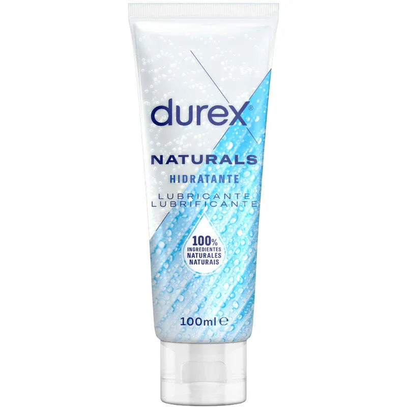 Durex – Lubrifiant Hydratant Naturel 100 ml – Sensations Intenses & Excitation Maximale