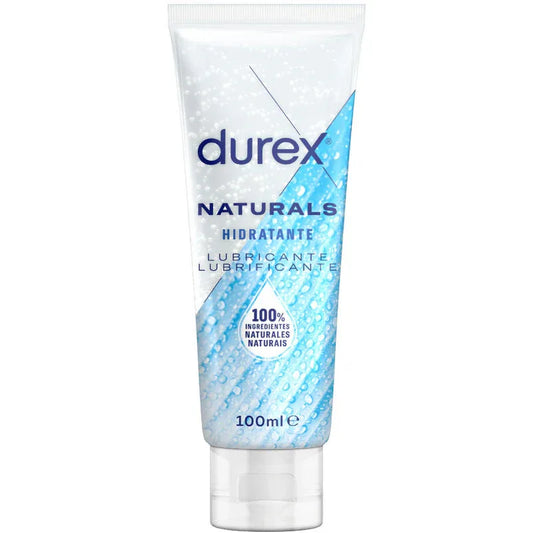 Durex – Lubrifiant Hydratant Naturel 100 ml – Sensations Intenses & Excitation Maximale