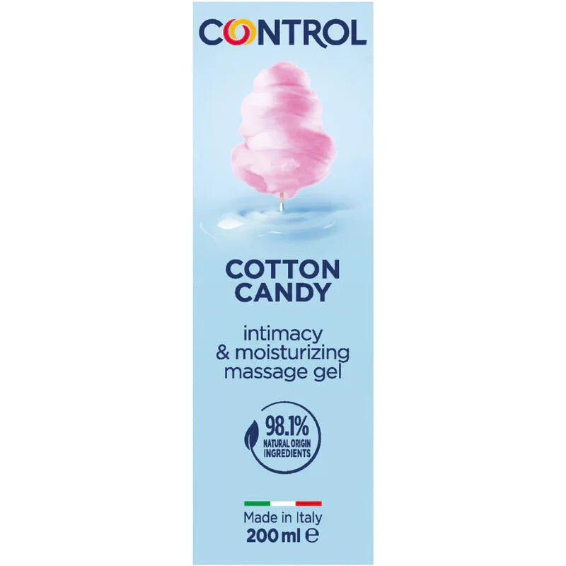 Control – Gel de Massage Barbe Papa 3 en 1 200 ml – Sensations Intenses & Excitation Maximale