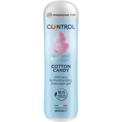 Control – Gel de Massage Barbe Papa 3 en 1 200 ml – Sensations Intenses & Excitation Maximale