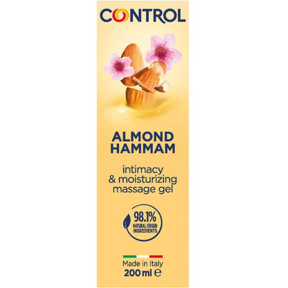 Control – Gel de Massage Hammam aux Amandes 3 en 1 200 ml