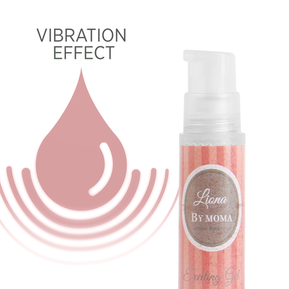 LIONA BY MOMA - VIBRADOR DE GEL LÍQUIDO EXCITANTE 6 ML