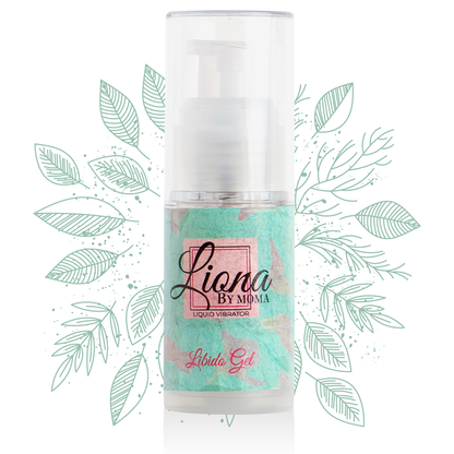 LIONA BY MOMA - VIBRADOR LÍQUIDO GEL LIBIDO 15 ML