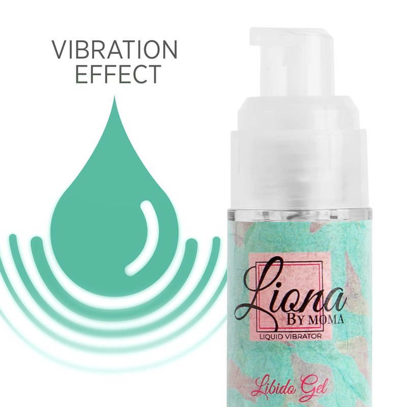 LIONA BY MOMA - VIBRADOR LÍQUIDO GEL LIBIDO 15 ML