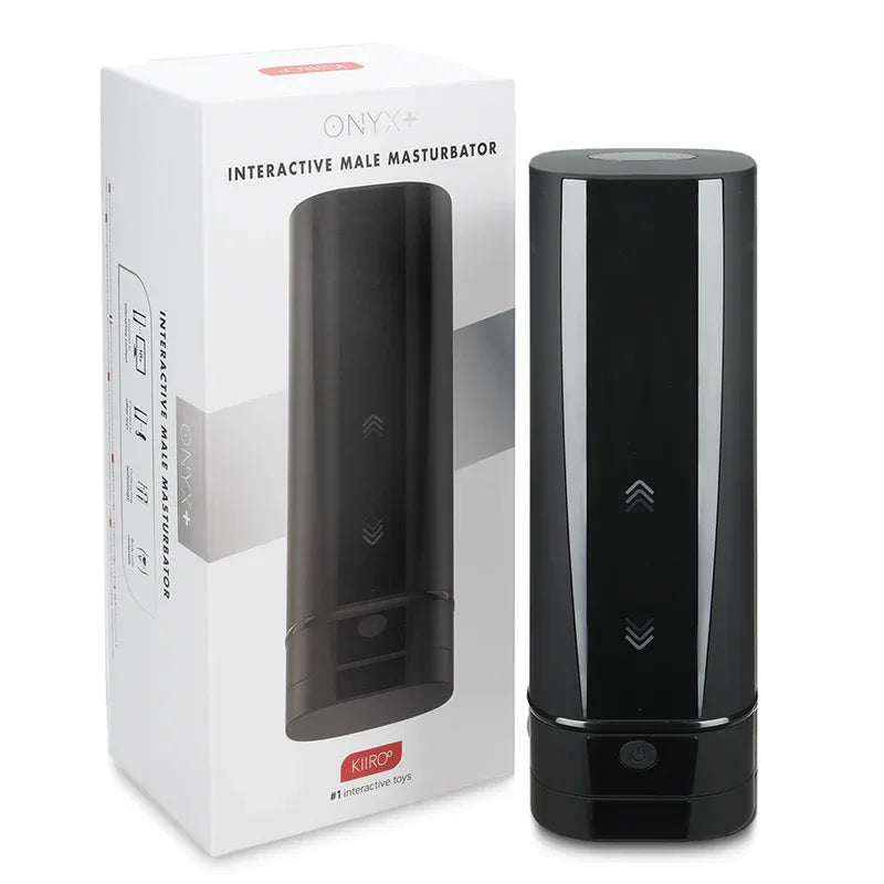 Kiiroo – Masturbateur Télédildonique Onyx+ avec Texture de Peau