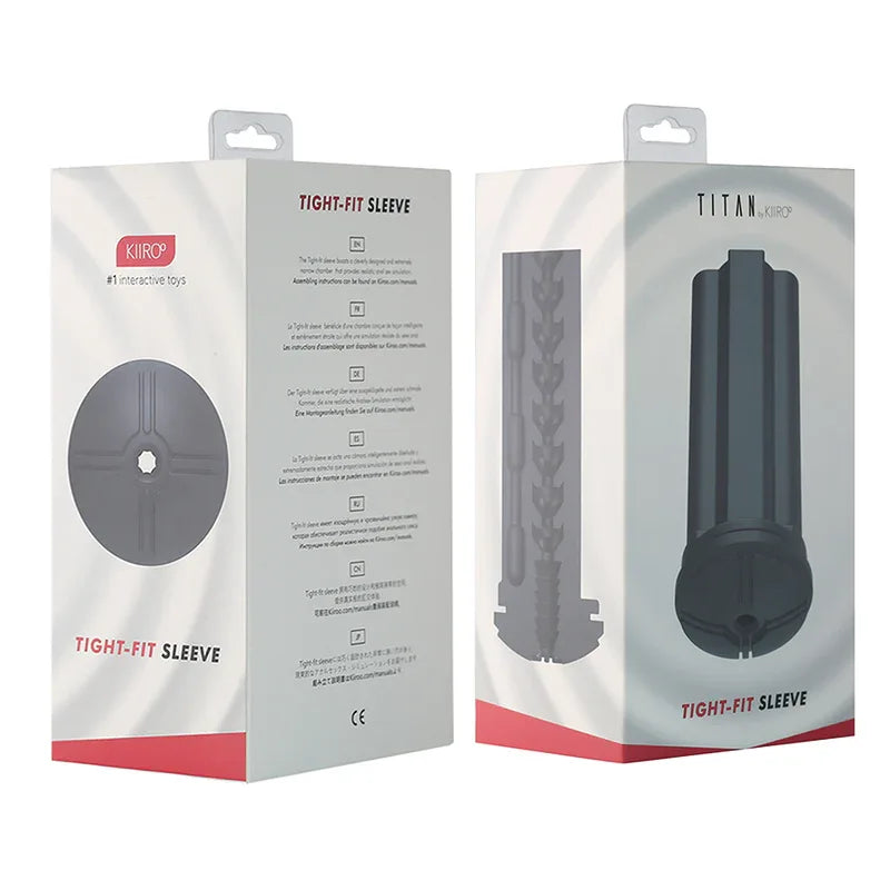 Kiiroo – Couverture de Masturbateur Anal Titan Ajustement Maximum