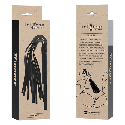 INTENSE - FETISH FLOGGER IN CUIR VÉGÉTALIEN