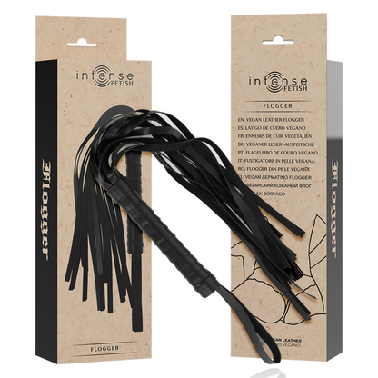 INTENSE - FETISH FLOGGER IN CUIR VÉGÉTALIEN