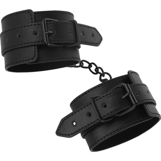 INTENSE - TOBILLERAS DE CUERO VEGANO FETISH