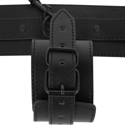 INTENSE - TOBILLERAS DE CUERO VEGANO FETISH