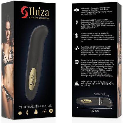 Stimulateur clitoridien stimulateur de clitoris chargeur USB 10 modes de vibration doré 13
