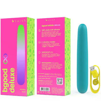 B Swish – Vibrateur Rechargeable B Swish – Bgood Infinite Deluxe Silicone Bleu