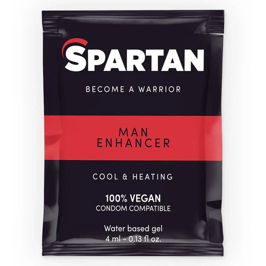 Spartan – Gel Améliorant L'Érection à Effet Froid Chaud 100% Vegan 4Ml