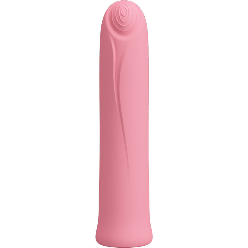 PRETTY LOVE - CURTIS MINI SUPER POWER VIBRATOR 12 VIBRATIONS PINK SILICONE