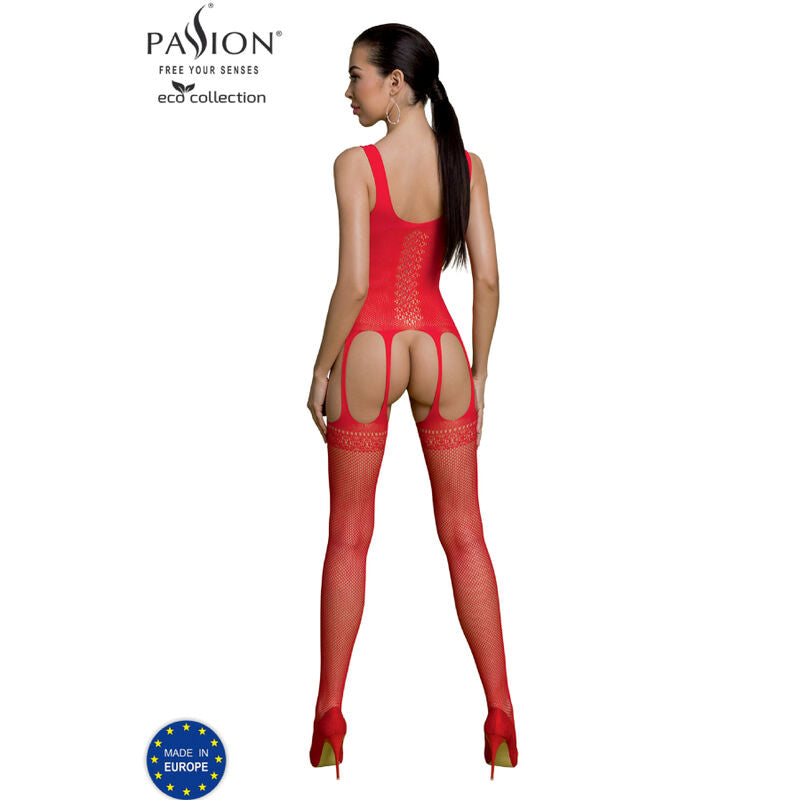 PASSION - BODYSTOCKING COLECCIÓN ECO ECO BS007 ROJO