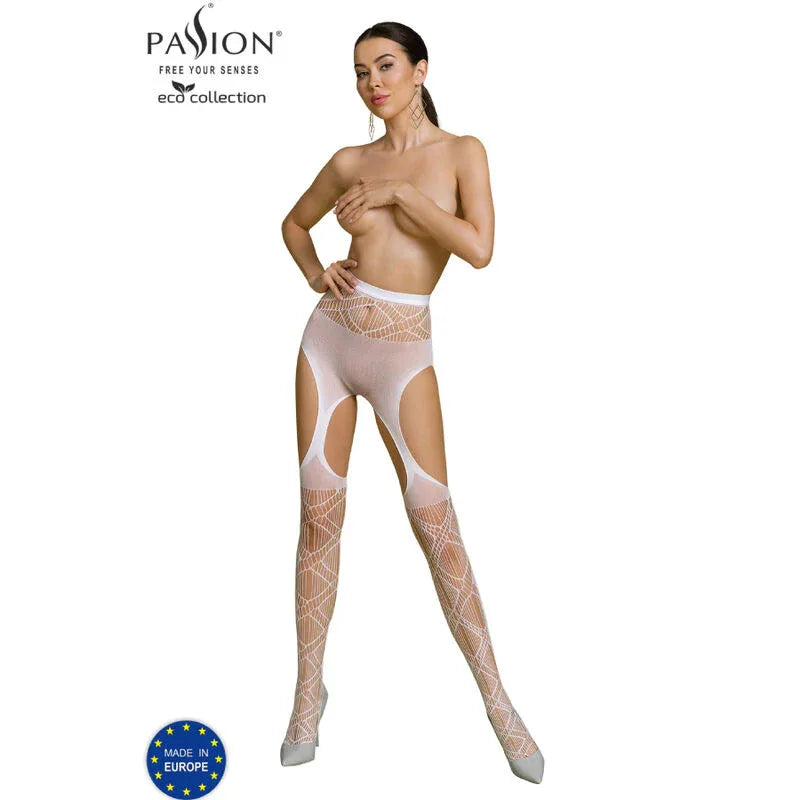 Passion – Bodystocking Eco Collection Eco S005 Blanc