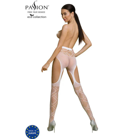 Passion – Bodystocking Eco Collection Eco S005 Blanc