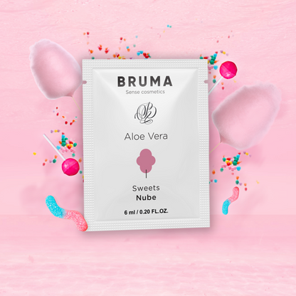 Gel glissant à l''aloe vera saveur bonbons 6 ml – Bruma