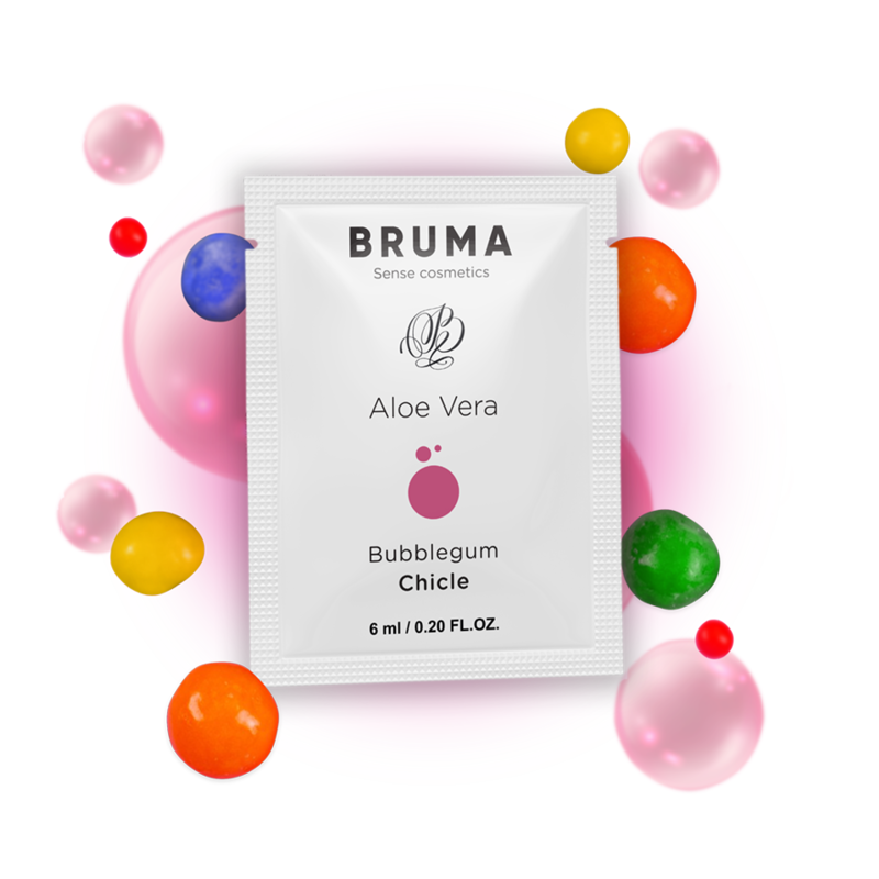 Gel glissant aloe vera saveur bubblegum 6 ml – Bruma