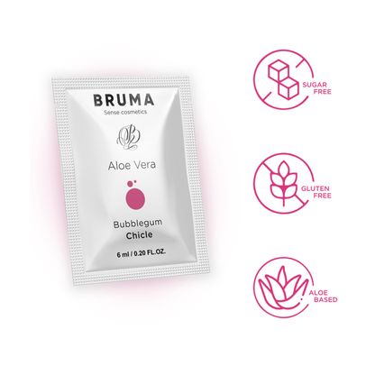 Gel glissant aloe vera saveur bubblegum 6 ml – Bruma