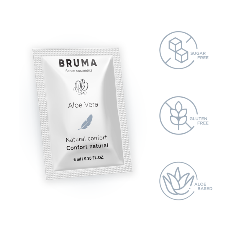 Gel glissant aloe vera confort naturel 6 ml – Bruma
