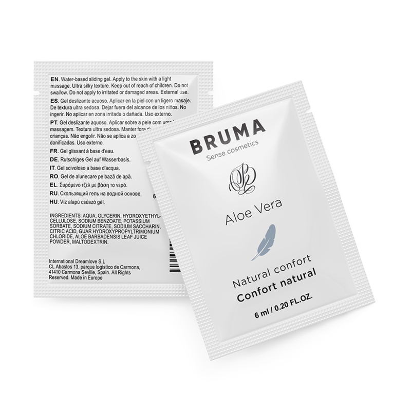 Gel glissant aloe vera confort naturel 6 ml – Bruma