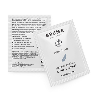 Gel glissant aloe vera confort naturel 6 ml – Bruma