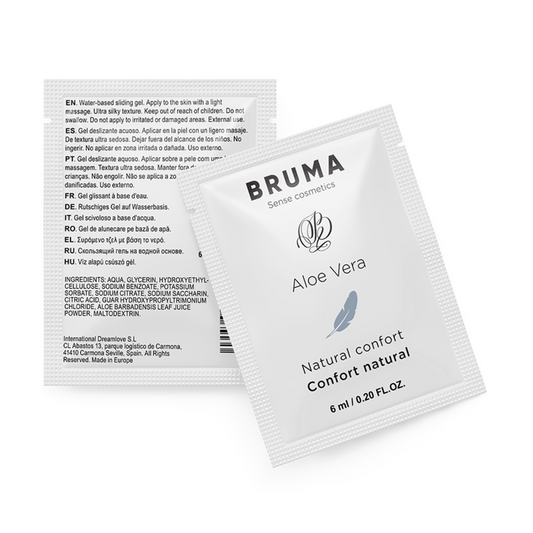 Gel glissant aloe vera confort naturel 6 ml – Bruma