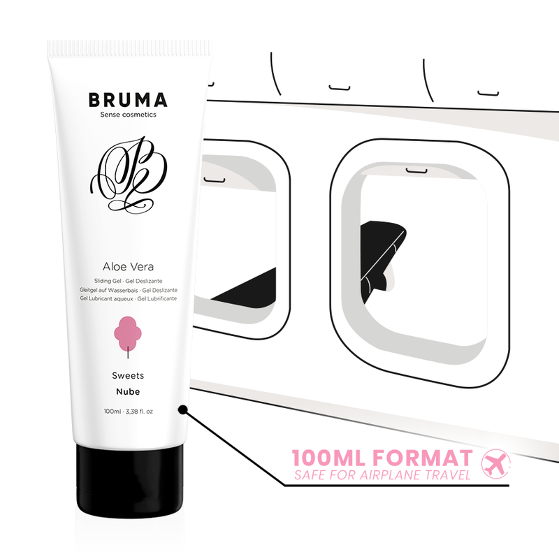 Gel glissant à l'aloe vera saveur bonbons 100 ml – Bruma