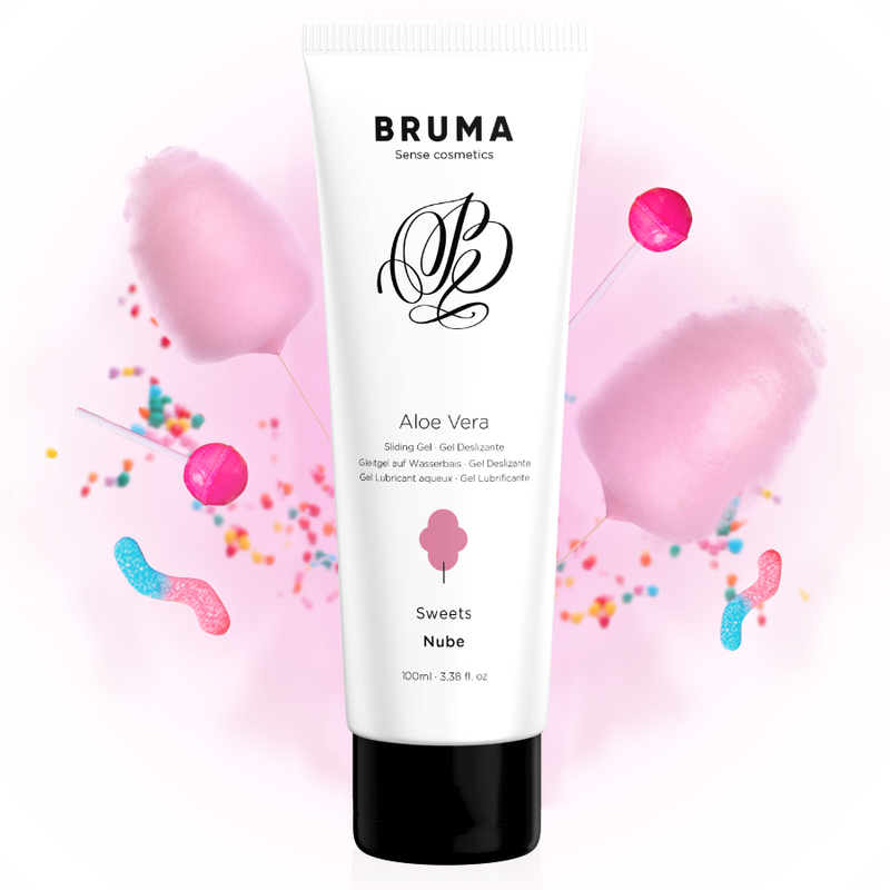 Gel glissant à l'aloe vera saveur bonbons 100 ml – Bruma