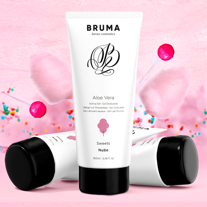 Gel glissant à l'aloe vera saveur bonbons 100 ml – Bruma