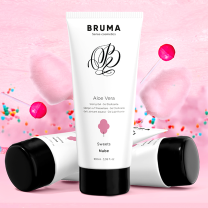 Gel glissant à l'aloe vera saveur bonbons 100 ml – Bruma