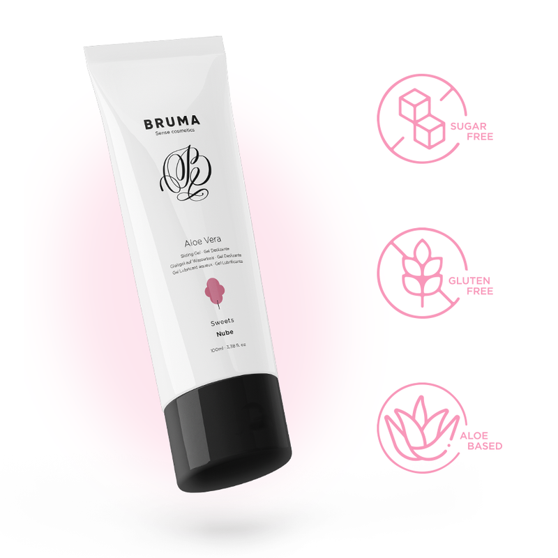 Gel glissant à l'aloe vera saveur bonbons 100 ml – Bruma