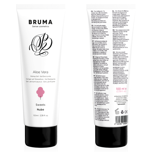 Gel glissant à l'aloe vera saveur bonbons 100 ml – Bruma