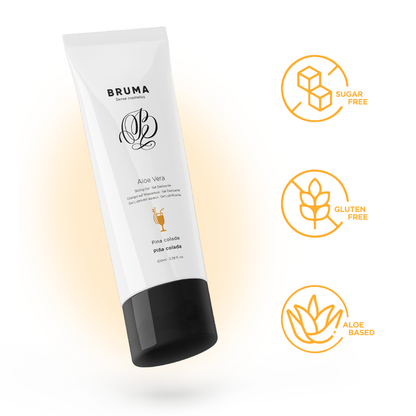 Gel glissant à l''aloe vera saveur pina colada 100 ml – Bruma