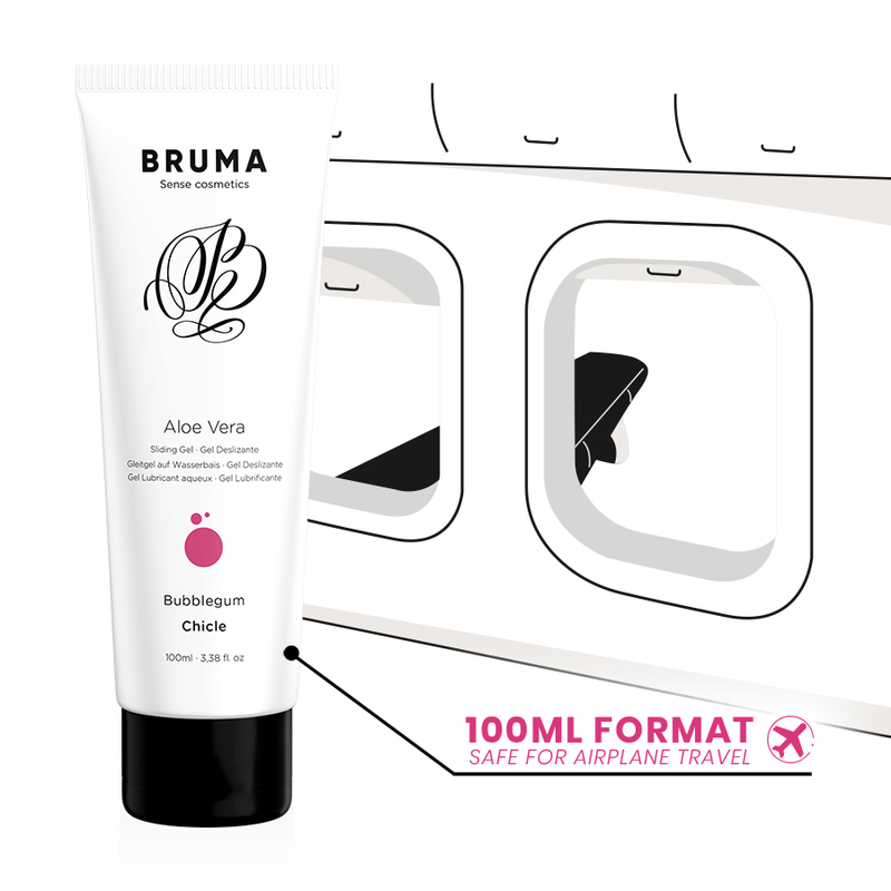 Gel glissant aloe vera saveur bubblegum 100 ml – Bruma