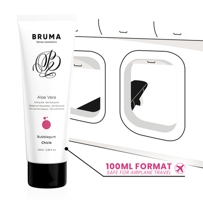 Gel glissant aloe vera saveur bubblegum 100 ml – Bruma