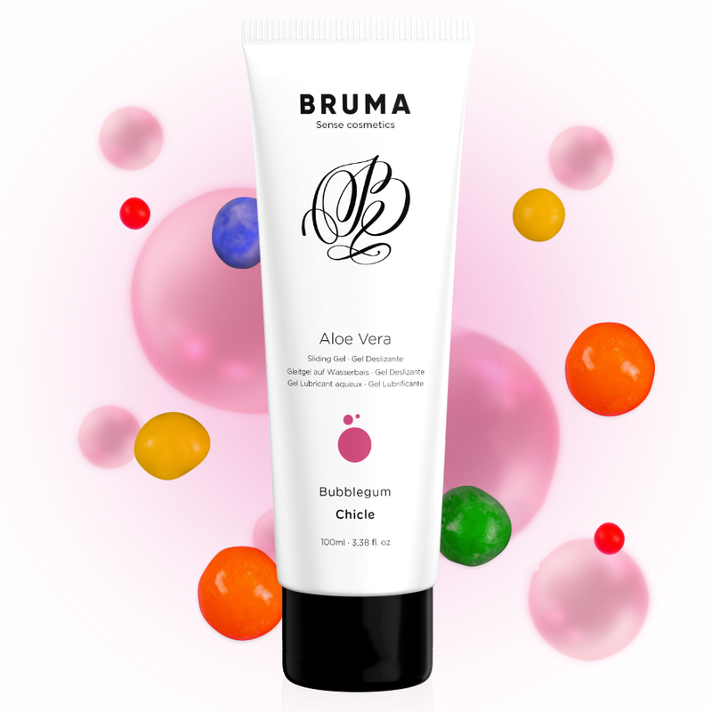 Gel glissant aloe vera saveur bubblegum 100 ml – Bruma