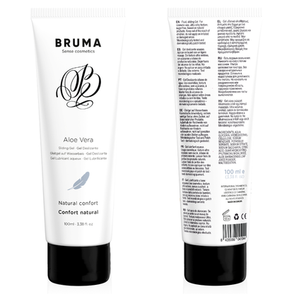 Gel glissant aloe vera confort naturel 100 ml – Bruma