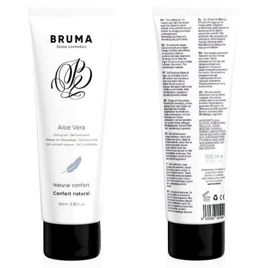 Gel glissant aloe vera confort naturel 100 ml – Bruma